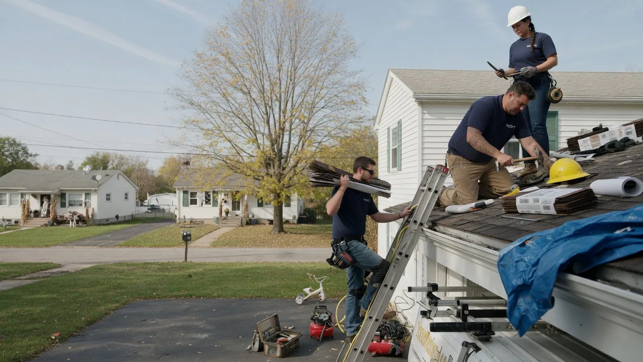 Local Roofing Contractors in Odin, IL near me